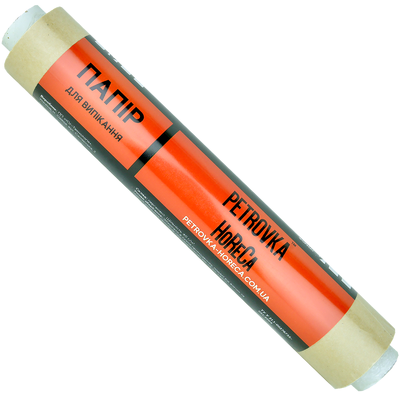 Пергаментная бумага крафт PETROVKA HoReCa 28см 50м 40мкм, изображение 2