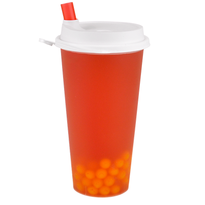 Стаканы для Bubble Tea термостойкие 560мл 25шт, изображение 2