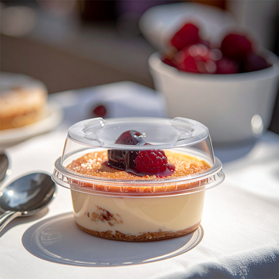 Стакани десертні під плоску кришку «В» 120мл 100шт, изображение 4