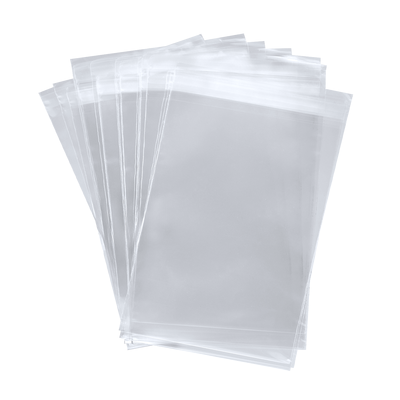 Поліпропіленові БОПП пакети з клейкою стрічкою 50х80мм 100шт