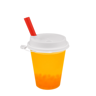 Напій Bubble Tea Bon Classic Мандарин з кульками маракуйї 300мл 6шт