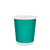 Стакан бумажный 250мл евро двухслойный Soft Touch бирюза 25шт, Размер стакана: 250 Евро, Цвет стакана: Бирюзовый