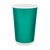 Стакан бумажный 500мл двухслойный Soft Touch бирюза 20шт, Размер стакана: 500, Цвет стакана: Бирюзовый