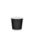 Стакан бумажный 110мл двухслойный Soft Touch черный 30шт, Размер стакана: 110, Цвет стакана: Черный