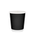 Стакан бумажный 250мл евро двухслойный Soft Touch черный 25шт, Размер стакана: 250 Евро, Цвет стакана: Черный