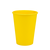 Стакан паперовий 400мл одношаровий YELLOW SUBMARINE 50шт, Розмір стакана: 400, Колір стакана: Жовтий