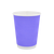 Стакан паперовий 400мл гофрований світло-фіолетовий 30шт, Розмір стакана: 400, Колір стакана: Фіолетовий, Матеріал: Картон
