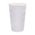 Стакан паперовий 500мл гофрований білий 20шт, Розмір стакана: 500, Колір стакана: Білий, Матеріал: Картон