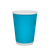 Стакан паперовий 400мл гофрований бірюзовий 30шт, Розмір стакана: 400, Колір стакана: Бірюзовий, Матеріал: Картон