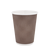 Стакан паперовий 400мл гофрований коричневий 30шт, Розмір стакана: 400, Колір стакана: Коричневий, Матеріал: Картон