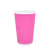 Стакан паперовий 340мл гофрований рожевий BUBBLEGUM 20шт, Розмір стакана: 340, Колір стакана: Рожевий, Матеріал: Картон