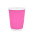 Стакан паперовий 400мл гофрований рожевий BUBBLEGUM 15шт, Розмір стакана: 400, Колір стакана: Рожевий, Матеріал: Картон