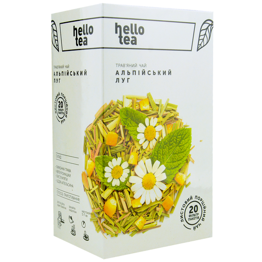 Чай трав'яний Альпійський Луг Hello Tea 20шт х 2г