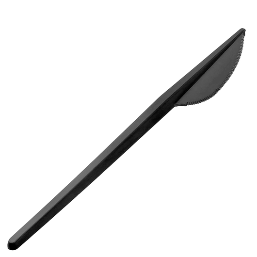 Нож пластиковый 17 см черный