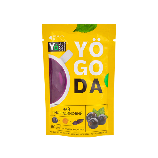 Чай YOGODA концентрат - Смородина 50г