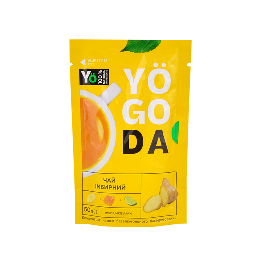 Чай YOGODA концентрат - Имбирь 50г
