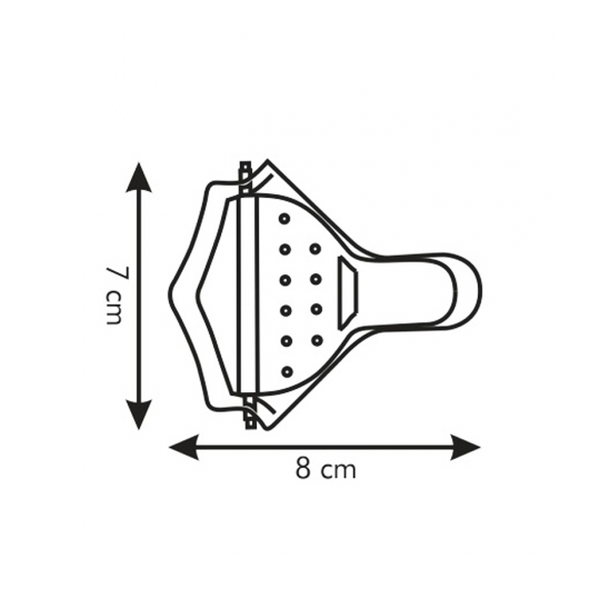 Пресс для лимона малый нержавейка, изображение 4