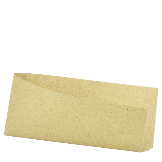 Бумажный пакет уголок крафт 280х140мм, изображение 6