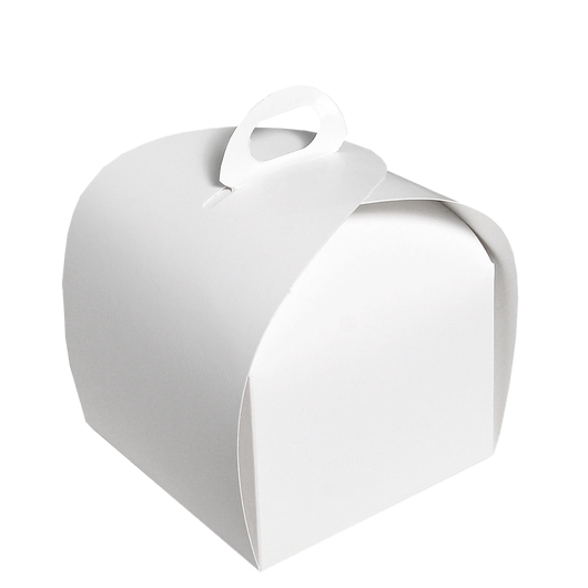 Коробка для торта купольна біла 110х110х110мм 25шт