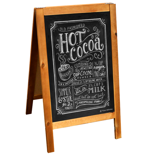 Штендер деревянный 1000х600мм, изображение 2