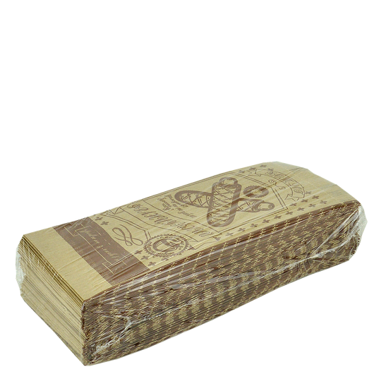 Паперовий пакет Французький хот дог крафт 160х70х40мм 100шт, изображение 4