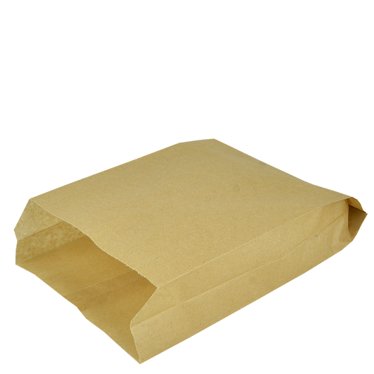 Паперовий пакет крафт 220х140х50мм 100шт, изображение 2