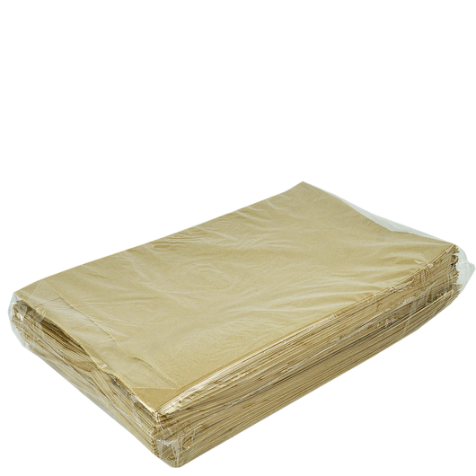 Паперовий пакет крафт 220х140х50мм 100шт, изображение 4