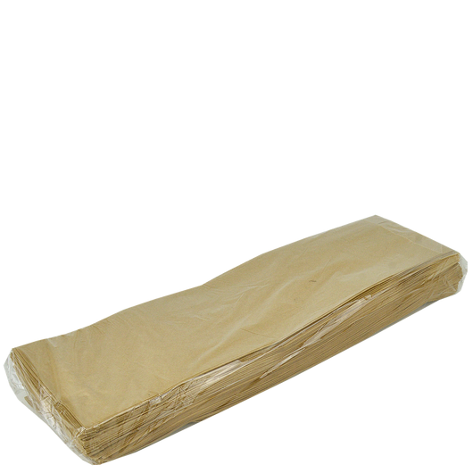 Паперовий пакет крафт 310х90х50мм 100шт, изображение 4