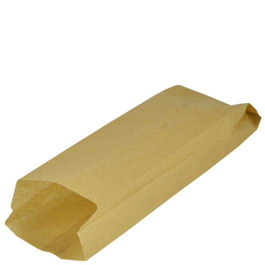 Паперовий пакет крафт 310х90х50мм 100шт, изображение 3