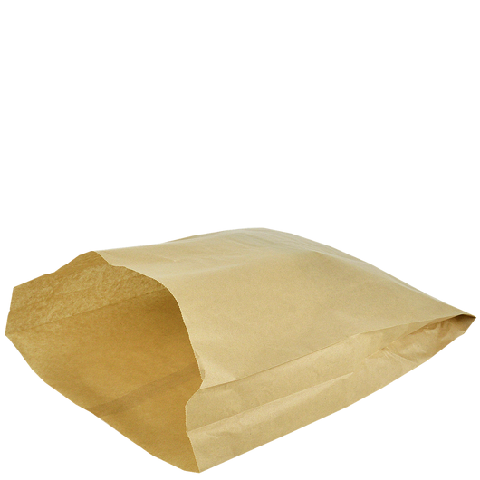 Бумажный пакет крафт 330х250х60мм 100шт, изображение 2