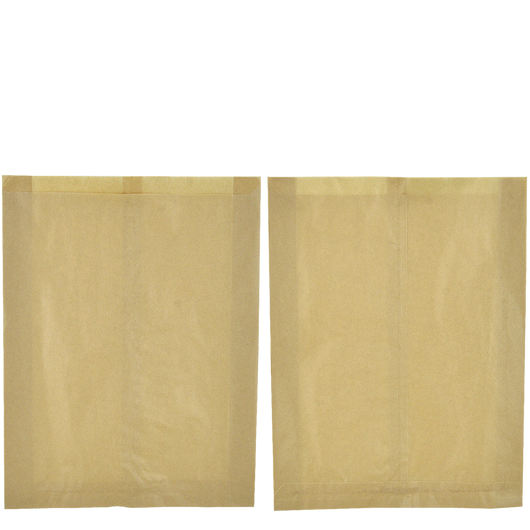 Бумажный пакет крафт 330х250х60мм 100шт, изображение 3