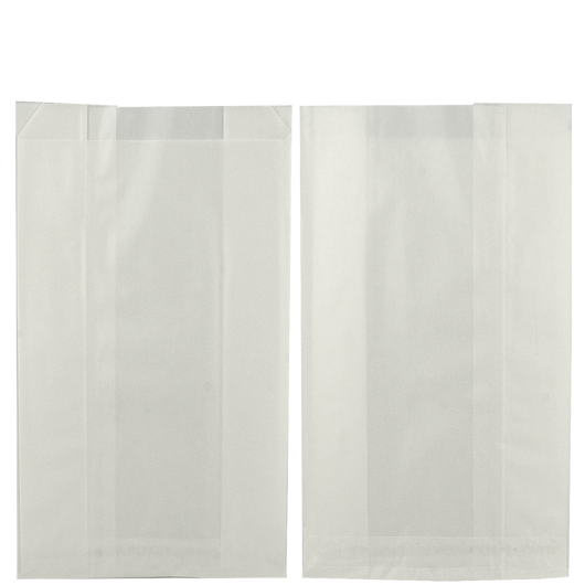 Бумажный пакет белый 270х140х50мм 100шт, изображение 3