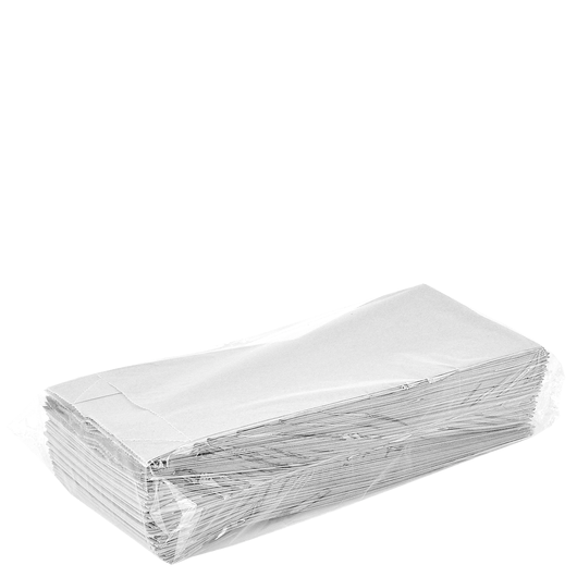 Паперовий пакет білий 200х100х50мм 100шт, изображение 4