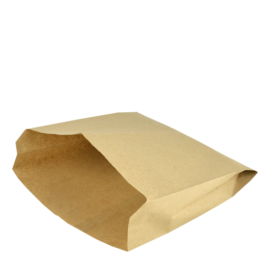 Паперовий пакет крафт 240х200х50мм 100шт, изображение 2