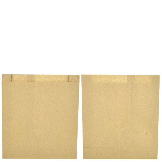 Паперовий пакет крафт 240х200х50мм 100шт, изображение 3