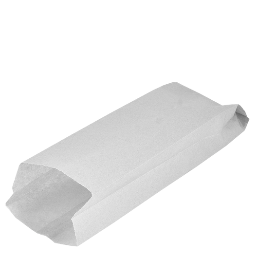 Бумажный пакет белый 270х80х50мм 100шт, изображение 3