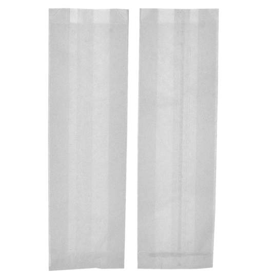 Бумажный пакет белый 270х80х50мм 100шт, изображение 2