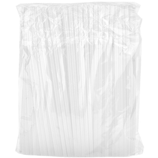 Трубочка з коліном 215х4,8мм Прозора 1000шт, изображение 2