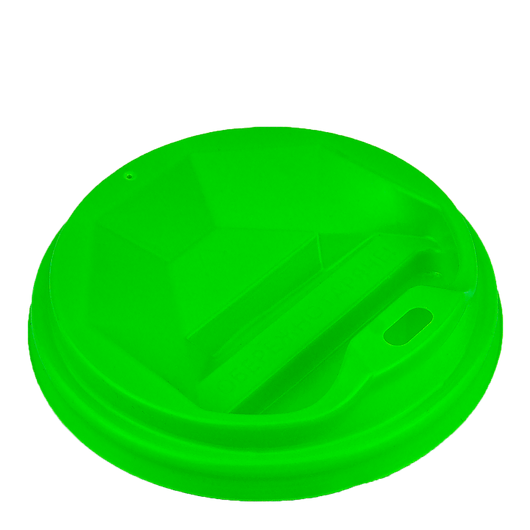 Крышка для бумажных стаканов R-79 салатовая 50шт, Диаметр крышки, мм: 79, Цвет крышки: Салатовый, изображение 2