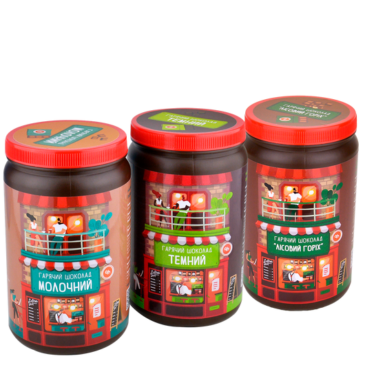 Горячий шоколад PETROVKA HoReCa - Молочный шоколад 1кг, изображение 3