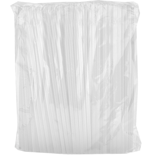 Трубочка Фреш без колена 210х6,8мм Прозрачная 500шт, изображение 2