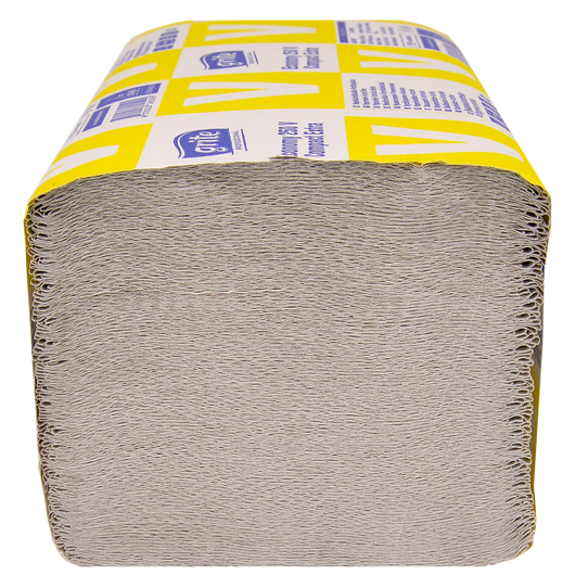 Полотенца бумажные однослойные 210х230 мм"Grite Economy 250 V Compact Extra" - 250шт, изображение 2