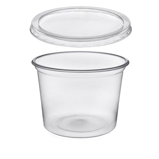 Контейнер з кришкою 550мл 25шт, изображение 2
