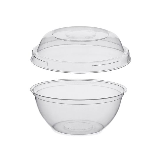 Салатник прозрачный 200мл 25шт, изображение 2