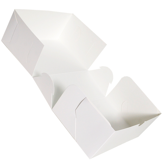 Коробка для торта біла 177х118х78мм 100шт, изображение 2