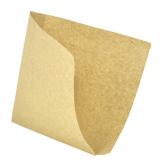 Бумажный пакет уголок крафт бурый 160х170 мм (932)