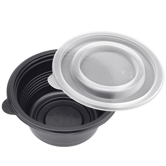 Супник черный D-140мм 500мл 20шт, изображение 2