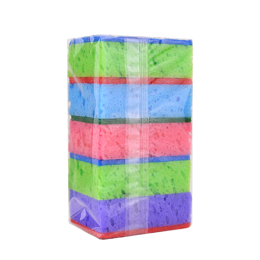 Губки для посуды PROFIT 100х70х35мм 5шт, изображение 3