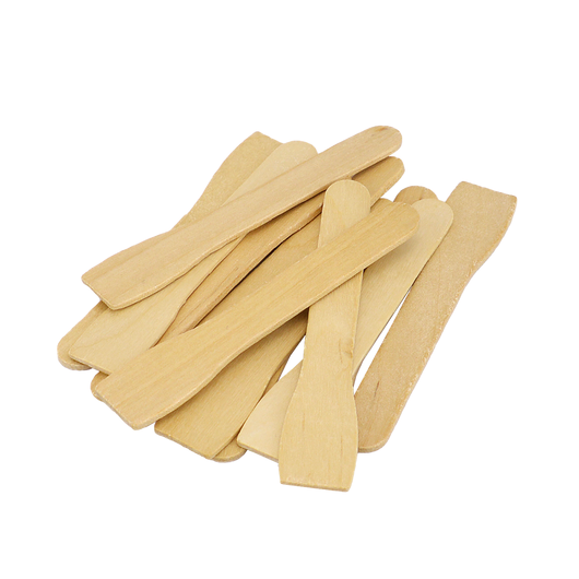 Ложечка для морозива дерев'яна 86мм 100шт, изображение 2