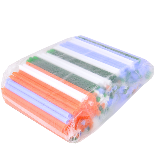 Трубочка для коктейлей BUBBLE TEA Микс 210х10мм 250шт, изображение 2